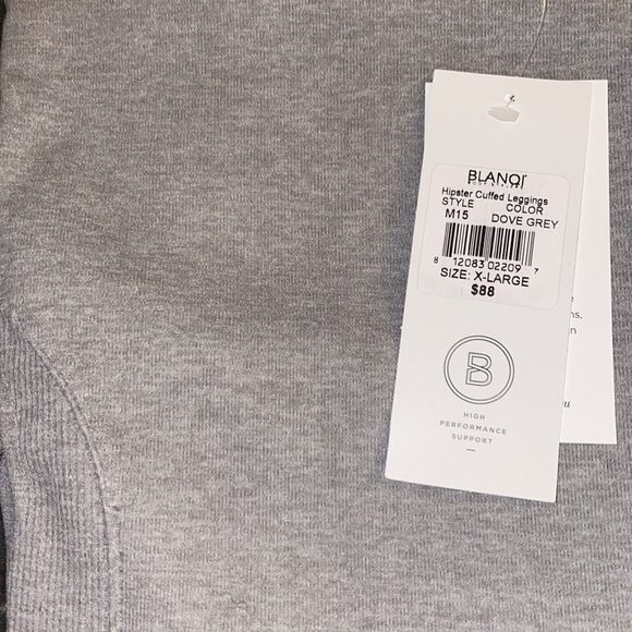 BLANQI HIPSTER CUFFED LEGGINGS - Picture 5 of 8